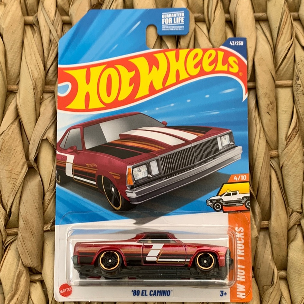 1980 El Camino Hot Wheels Chevrolet Chevy ElCamino Hotwheels Truck New 2025